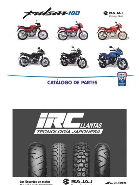 Catalogo De Partes Pulsar 180