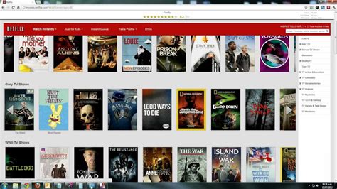 Catalogo Netflix Americano