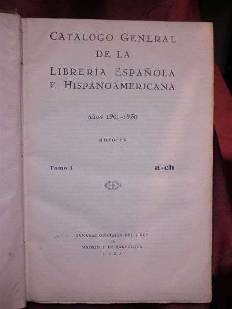 Catalogo general de la libreria española, 1931 1950. - Manual do peugeot 207 em portugues.