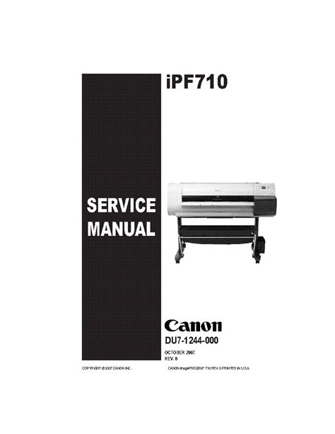 Catalogo ricambi canon ipf710 servizio riparazione canon ipf710 service repair manual parts catalog. - Natureza e génese da concepção artística e da concepção poética..