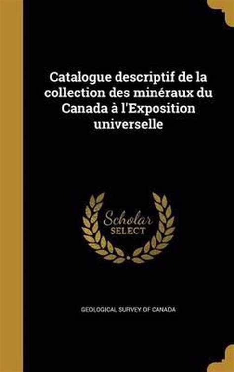 Catalogue descriptif de la collection des minéraux du canada à l'exposition universelle. - Corel draw 6.0 - para expertos.