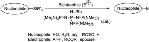 Catalytic Activation of Silylated Nucleophiles Using t Bu …