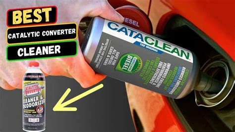 Catalytic converter cleaner