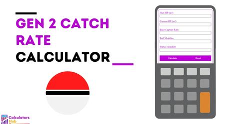 Catch rate calculator gen 2. Things To Know About Catch rate calculator gen 2. 