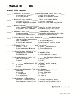 Catching fire final exam study guide. - Free 1968 cessna 172 operating manual.