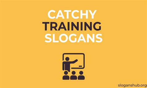 Catchy slogans for training and development.  Whether you&rsquo;re crafting a memorable motto for ...
