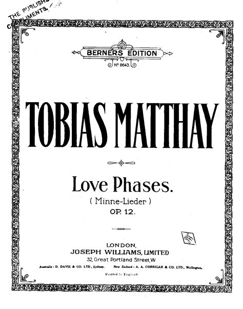 Category:Matthay, Tobias∕Books - IMSLP