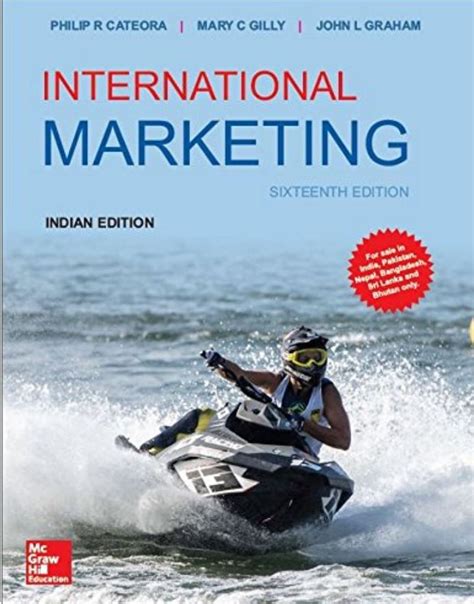 Cateora international marketing. Pioneers in the field, Cateora, Gilly, and Graham continue to set the standard in this 18th edition of International Marketing with their well-rounded perspective of international markets that encompass history, geography, language, and religion as well as economics, which helps students see the cultural and environmental uniqueness of any nation or … 