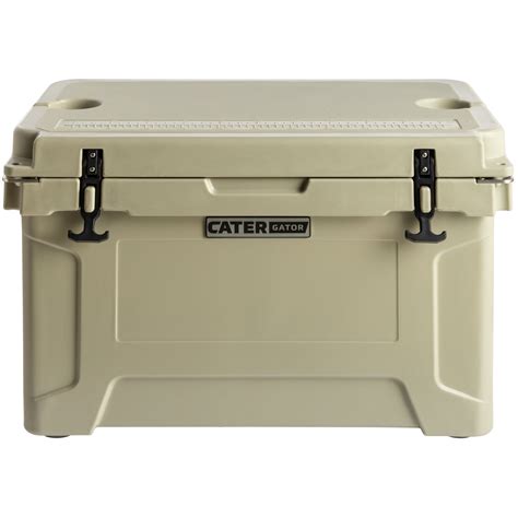 Cater gator. Designed for transport, the CaterGator black front loading insulated food pan carrier provides the versatility and quality you need to safely deliver pans of food. It holds up to (5) 2 1/2" deep food pans and can accommodate various combinations of full, 1/2, and 1/3 size pans that are 2 1/2", 4", and 6" deep. It will work with most types of pans as well, including foil, plastic, and even ... 
