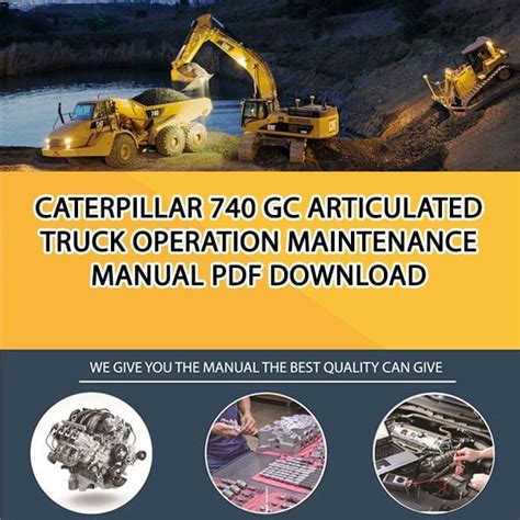Caterpillar 740 operation and maintenance manual. - John deere f525 mower owners manual.