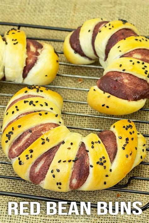 Caterpillar Red Bean Buns Recipe El Mundo Eats