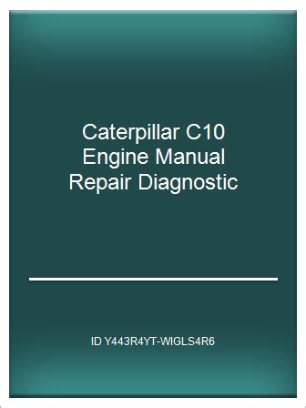 Caterpillar c10 engine manual repair diagnostic. - Spanish 1 activities manual spanish edition.