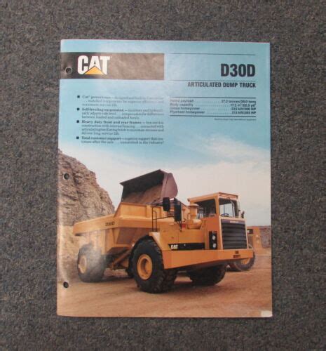 Caterpillar d30d articulated dump truck parts manual. - Kostenloser download microsoft access 2003 handbuch.