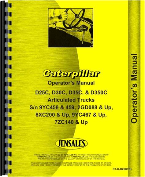 Caterpillar d35c articulated dump truck operators manual. - Yardman self propelled lawn mower shop manual.