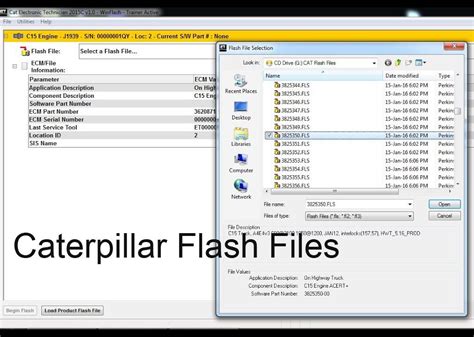 Caterpillar ecm flash files download.  Features: Date: 12.  The softwa...