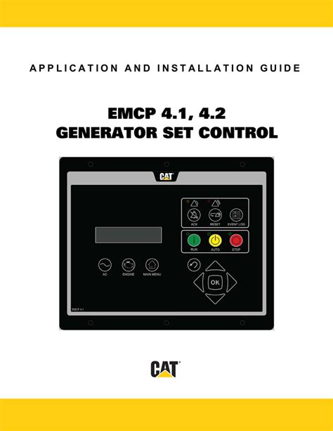 Caterpillar emcp ii control panel manual. - Workshop manual toyota corona 1993 st191.