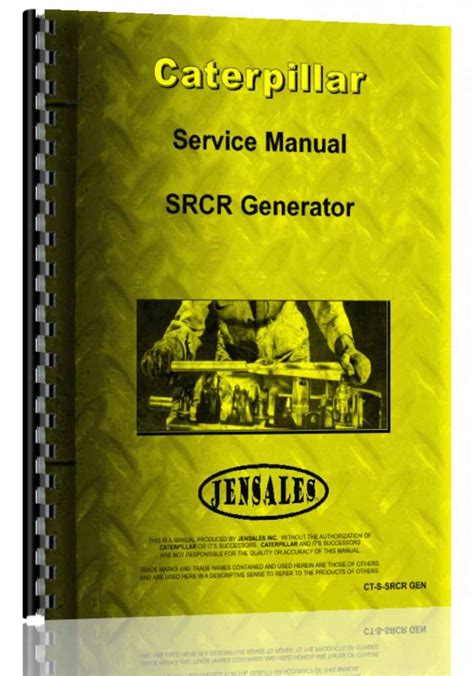 Caterpillar generator srcr type service manual. - 2003 honda rancher es 350 service manual.
