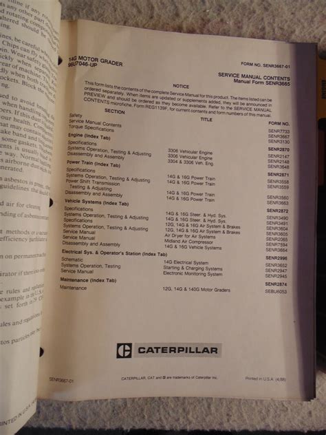 Caterpillar motor grader service manual 14g. - Guidelines for using activated sludge models scientific technical report.