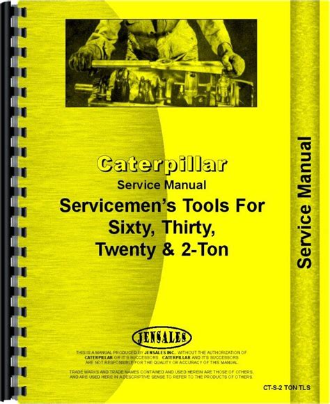 Caterpillar service manual ct s 2 ton tls. - Caterpillar service manual ct s 2 ton tls.