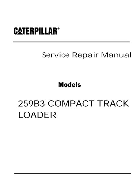 Caterpillar skid steer service manual 259b3. - 1992 yamaha 225tlrq outboard service repair maintenance manual factory.
