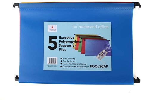 Cathedral Suspension Files Foolscap Polypropylene Files Pack …