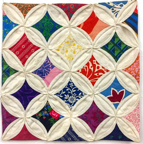 Cathedral Window Quilt Template