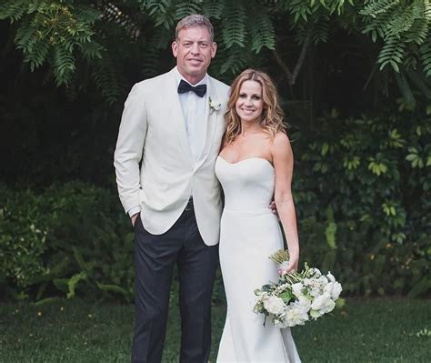 Troy Aikman’s Wife, Catherine Mooty, at their marri