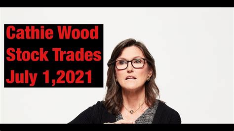 Cathie woods trades. Cathie Wood, the chief executive officer of Ark Invest, appeared remotely at the Bloomberg Crypto Summit in February. ... Her purchase of more than 1.5 million … 
