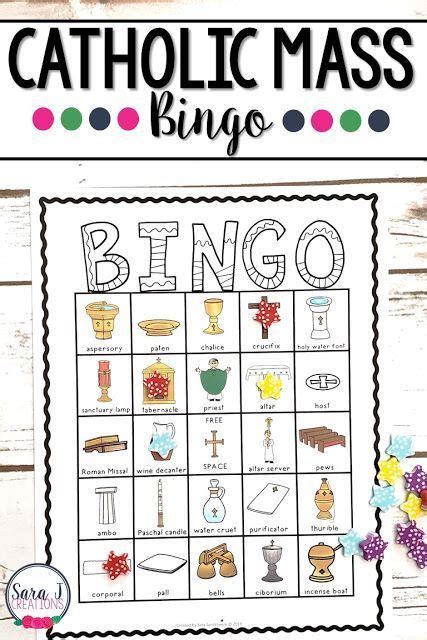 Catholic Bingo Teaching Resources TPT - TeachersPayTeachers