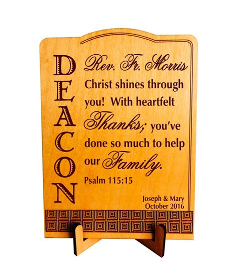 Catholic Gifts for a Deacon - Etsy