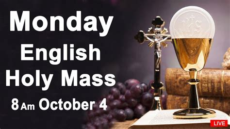 Catholic Mass Today I Daily Holy Mass I Monday November 7 2024 …