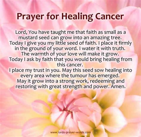 Catholic Prayer For Cancer Patients - churchreaders.com