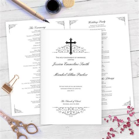 Catholic Wedding Program 5+ Examples, Format, Pdf Examples