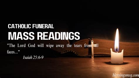 Catholic funeral mass readings for mother.  Ecclesiastes 3.  I designed ...