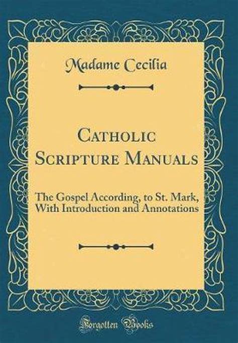 Catholic scripture manuals by madame cecilia. - Hegde s pocketguide to communication disorders.
