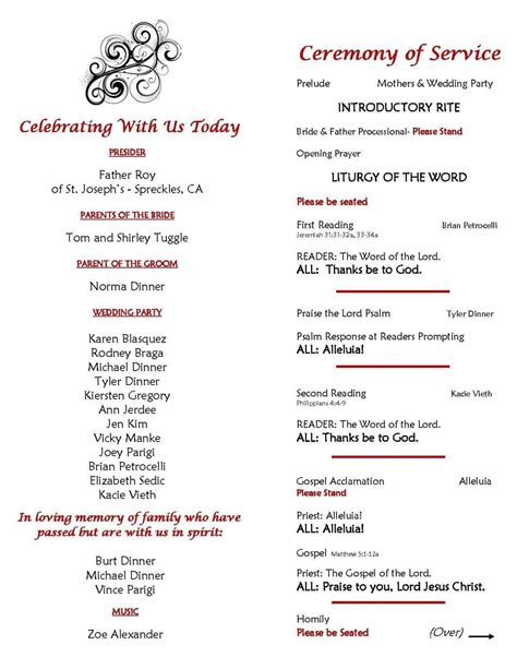 Catholic wedding program. While many engaged couples focus on preparing for the wedding day, the Church encourages them to spend their engagement preparing for a strong, lifelong marriage—and the responsibilities and challenges that come with it. Some couples view the Church’s marriage preparation requirements as an unfair burden; they “just want to get married.”. 