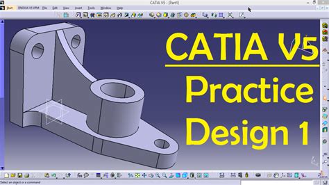 Catia Part Model Practice Drawings