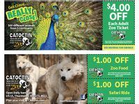 Free coupons and promo for Catoctin Wildlife Preserve and Zoo Home; Home; Entertainment; Zoos; Catoctin Wildlife Preserve and Zoo; To get a discount, ... One Day Admission from $11.50. Get Deal. Catoctin Wildlife Preserve and Zoo membership benefit: 20% discount off your guests' admissio. Get Deal. 20% discount off your guests' admissio. Get ...