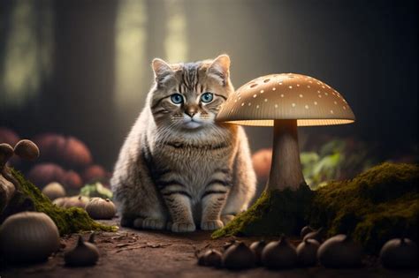 Cats and mushrooms. The parts of the mushroom are the cap, gills or pores, spores, stem, ring, volva, mycelium and hypha. The mushroom can be divided into underground and aboveground sections. The cap... 