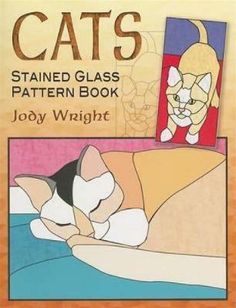 Read Cats Stained Glass Pattern Book By Jody Wright