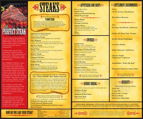 Cattleman's Cafe features American food at our KS locations. Liberal. 744 East Pancake Boulevard, Liberal, KS 67901 (opens in a new tab) (620) 626-5553. Sunday - Thursday. 