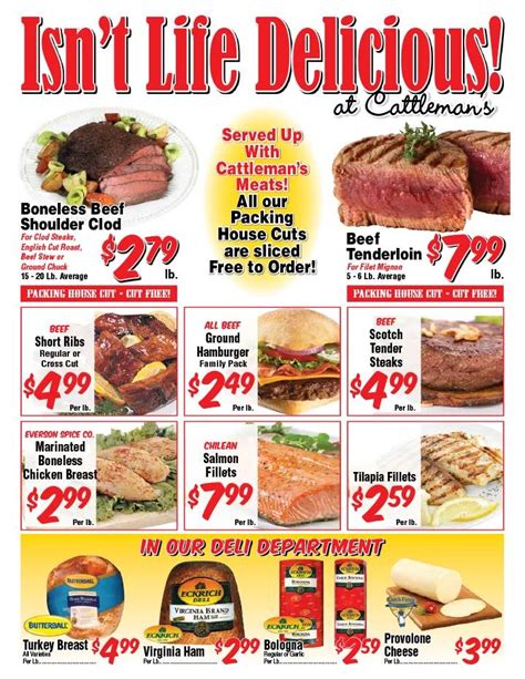 Weekly Specials. From meats to produce, groceries and prepared foods, we search the industry’s local and national markets to bring to you some of our BEST deals of the week. *Smoke House products …. 