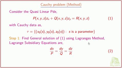 Cauchy problem pde.  D&iacute;az Madrigal that if the sequence $(a_n)$ converges to zero and...