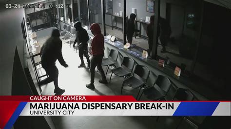 Caught on camera: Break-in at University City marijuana dispensary