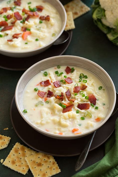 Cauliflower Soup Recipe (Creamy and Cheesy) - Cooking …