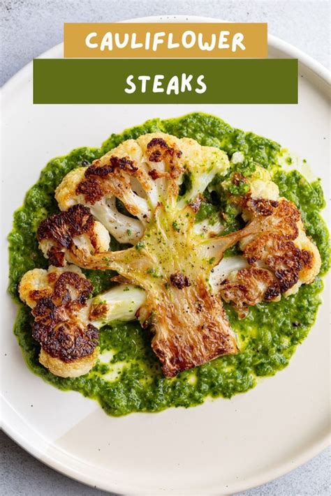 Cauliflower Steaks - Food with Feeling