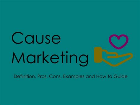 Cause Marketing A Complete Guide