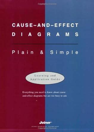 Cause and effect diagrams plain simple learning and application guide. - Repair and tune up guide for yamaha two stroke street.