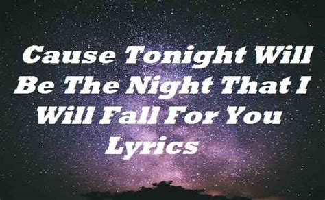 Fall for you - acoustic Lyrics: The best thing about tonight's that we're not fighting / It couldn't be that we have been this way before / I know you don't think that I am trying / I know you're .... 