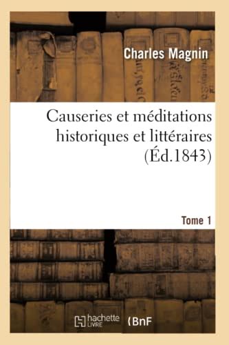Causeries et méditations historiques et littéraires. - Mathematical statistics keith knight solution manual.